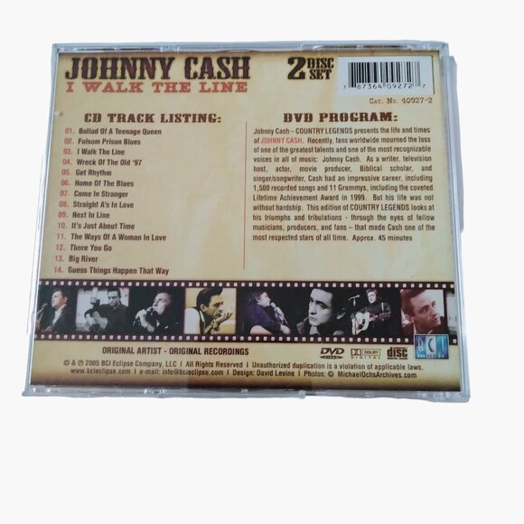 Johnny Cash I Walk the Line Country Rock Rockabilly CD - Picture 3 of 3